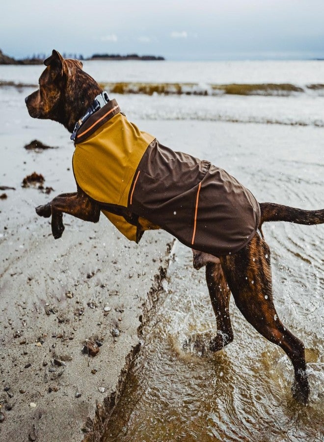 Ruffwear, Sun Shower Dog Raincoat, All-Weather Jacket, Waterproof, Windproof & Lightweight, Mineral Yellow, Medium - Image 5